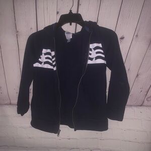 Old Navy Dark Blue Kids Hoodie with White Accents